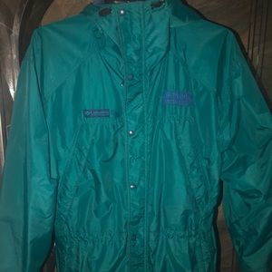 Columbia vintage rainshell jacket